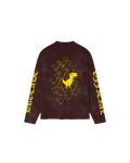 Dino Chrome Longsleeve Maroon