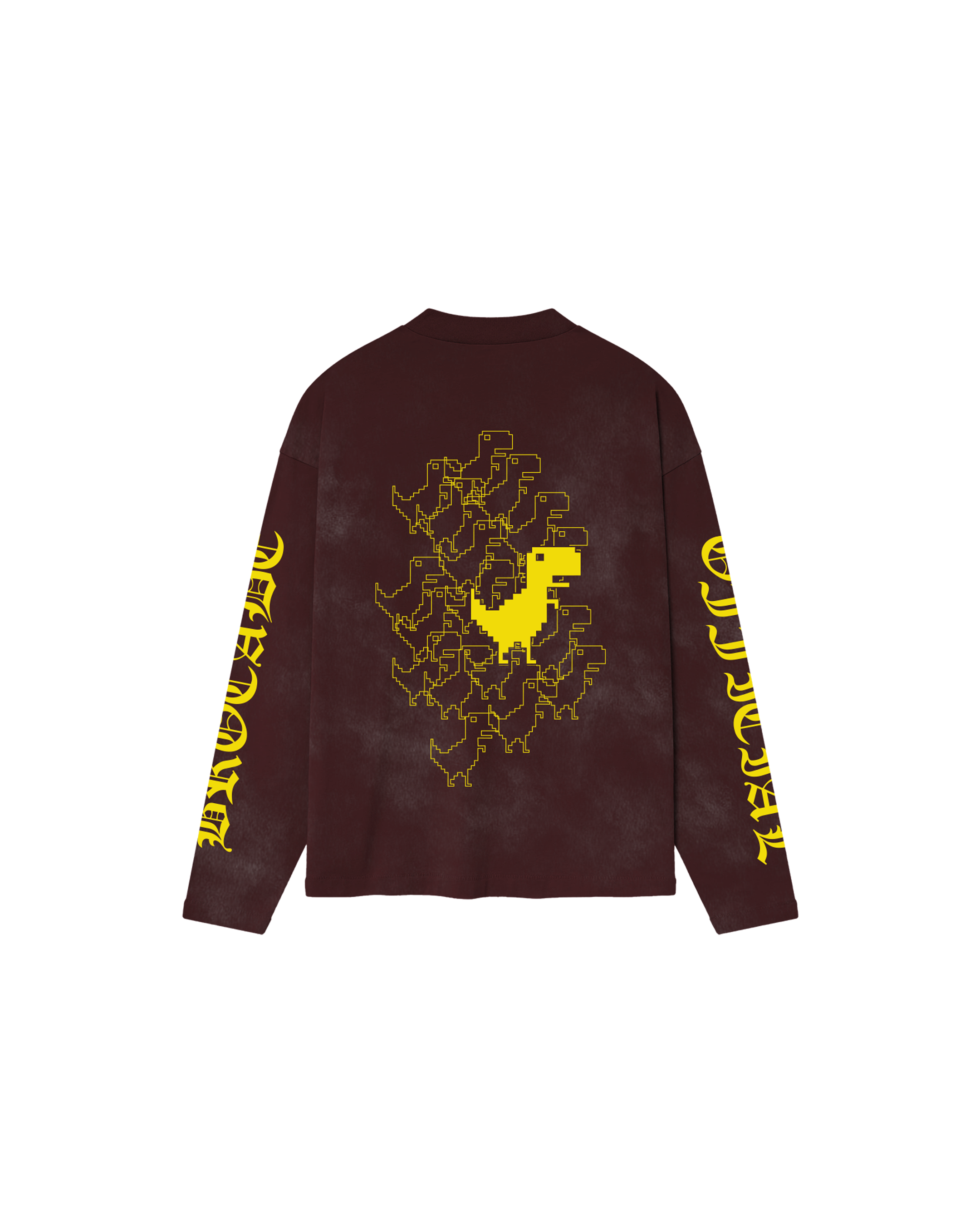 Dino Chrome Longsleeve Maroon