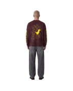 Dino Chrome Longsleeve Maroon