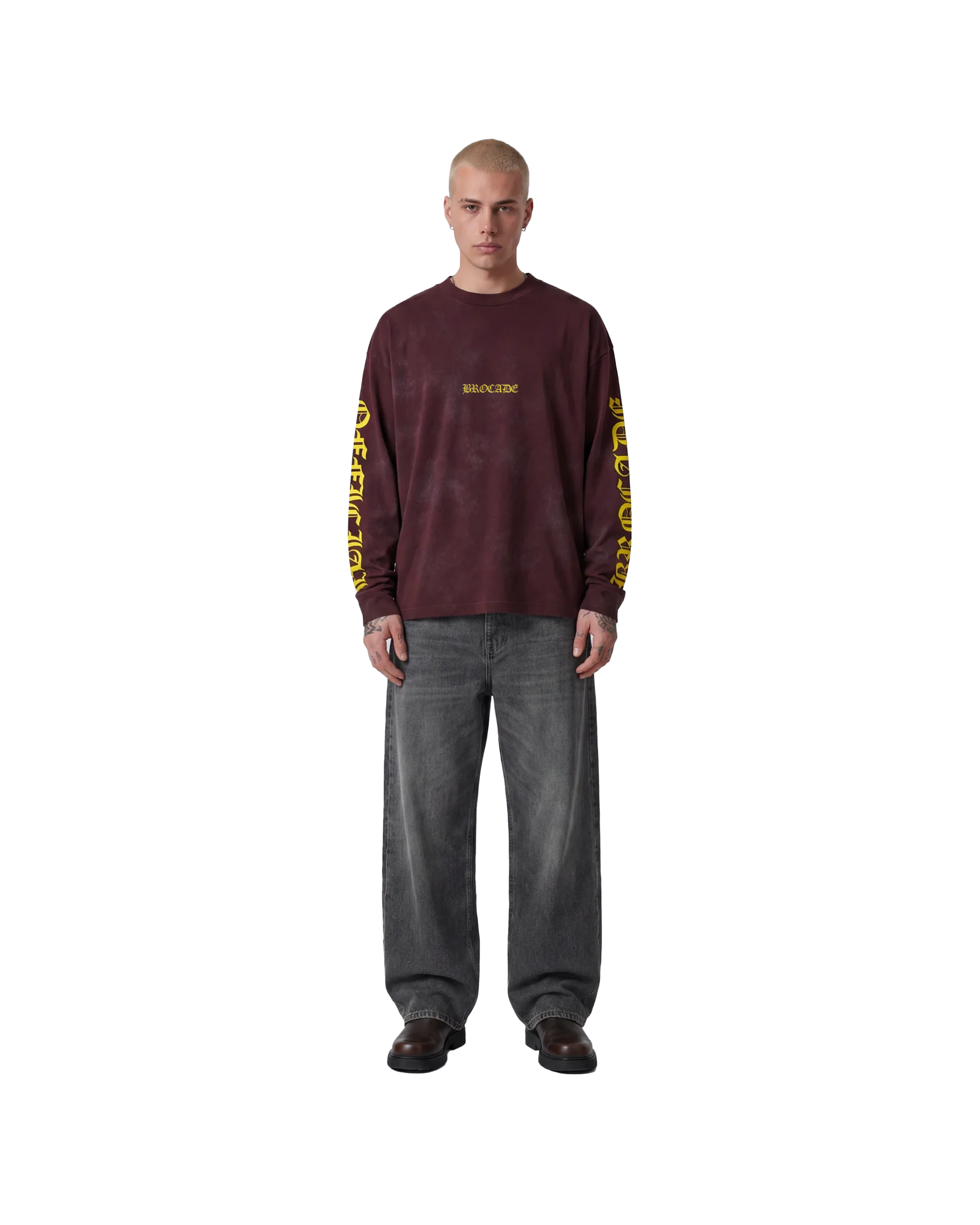 Dino Chrome Longsleeve Maroon