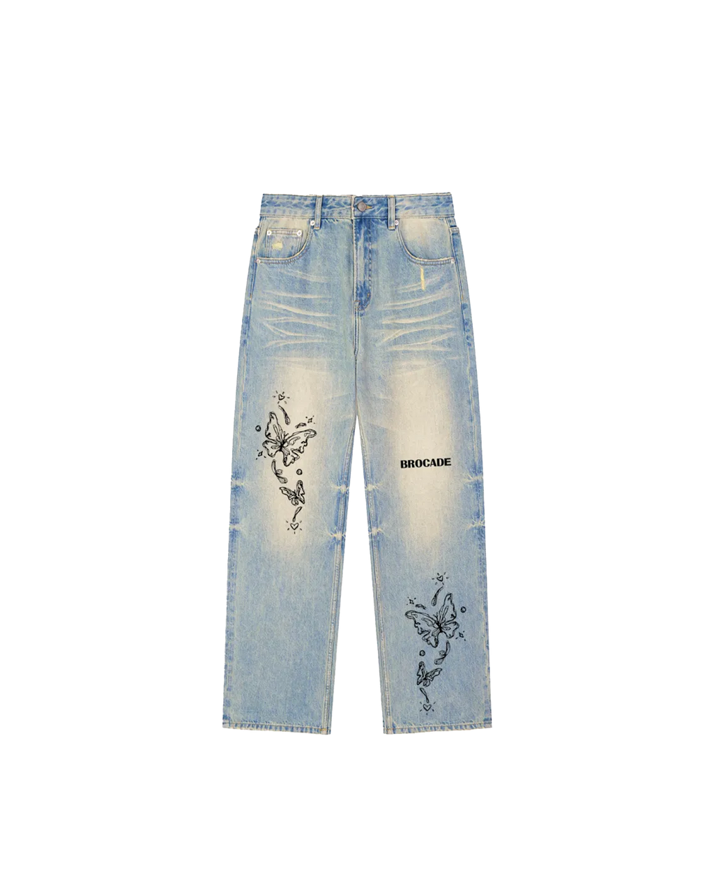 Flutter Denim Jeans