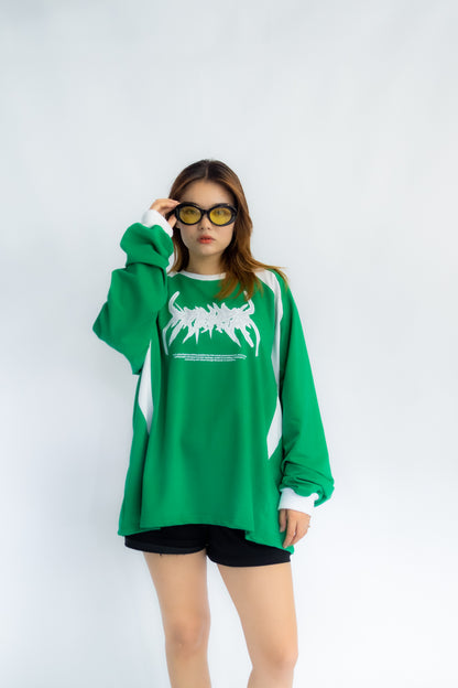 Contraline Racing Sweatshirt-Green