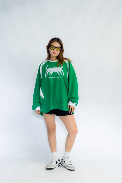 Contraline Racing Sweatshirt-Green