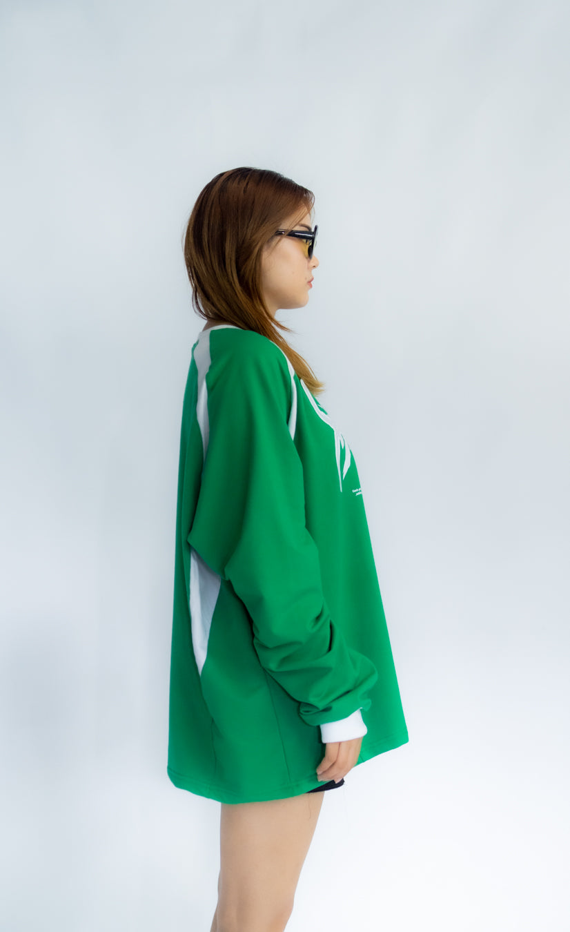 Contraline Racing Sweatshirt-Green