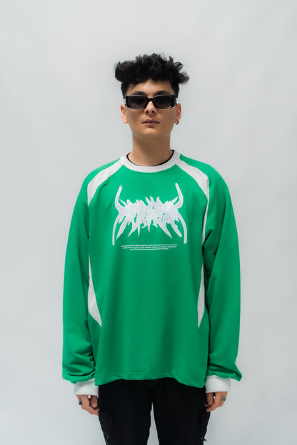 Contraline Racing Sweatshirt-Green