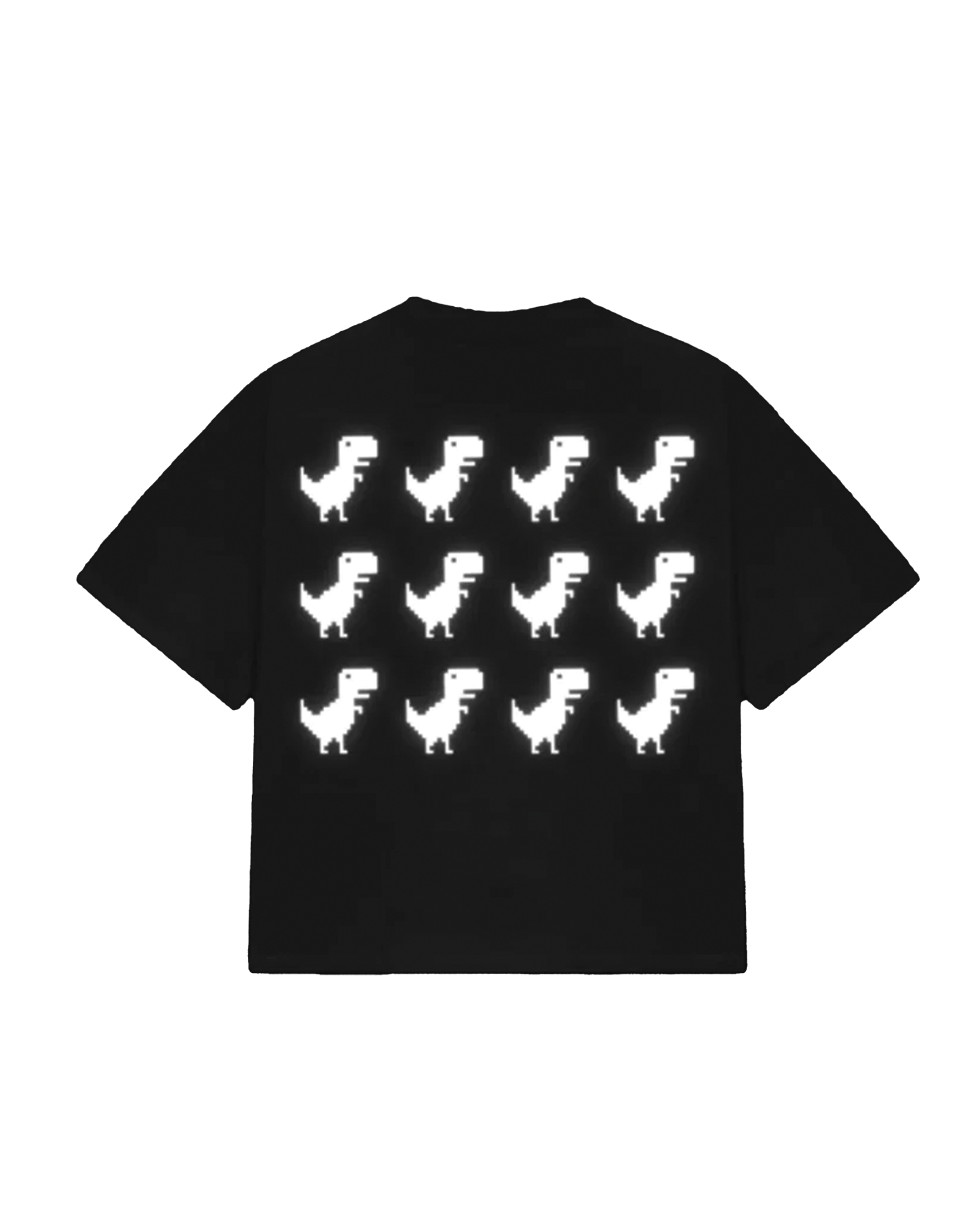 DINO EXCLUSIVE TEE BLACK REFLECTIVE