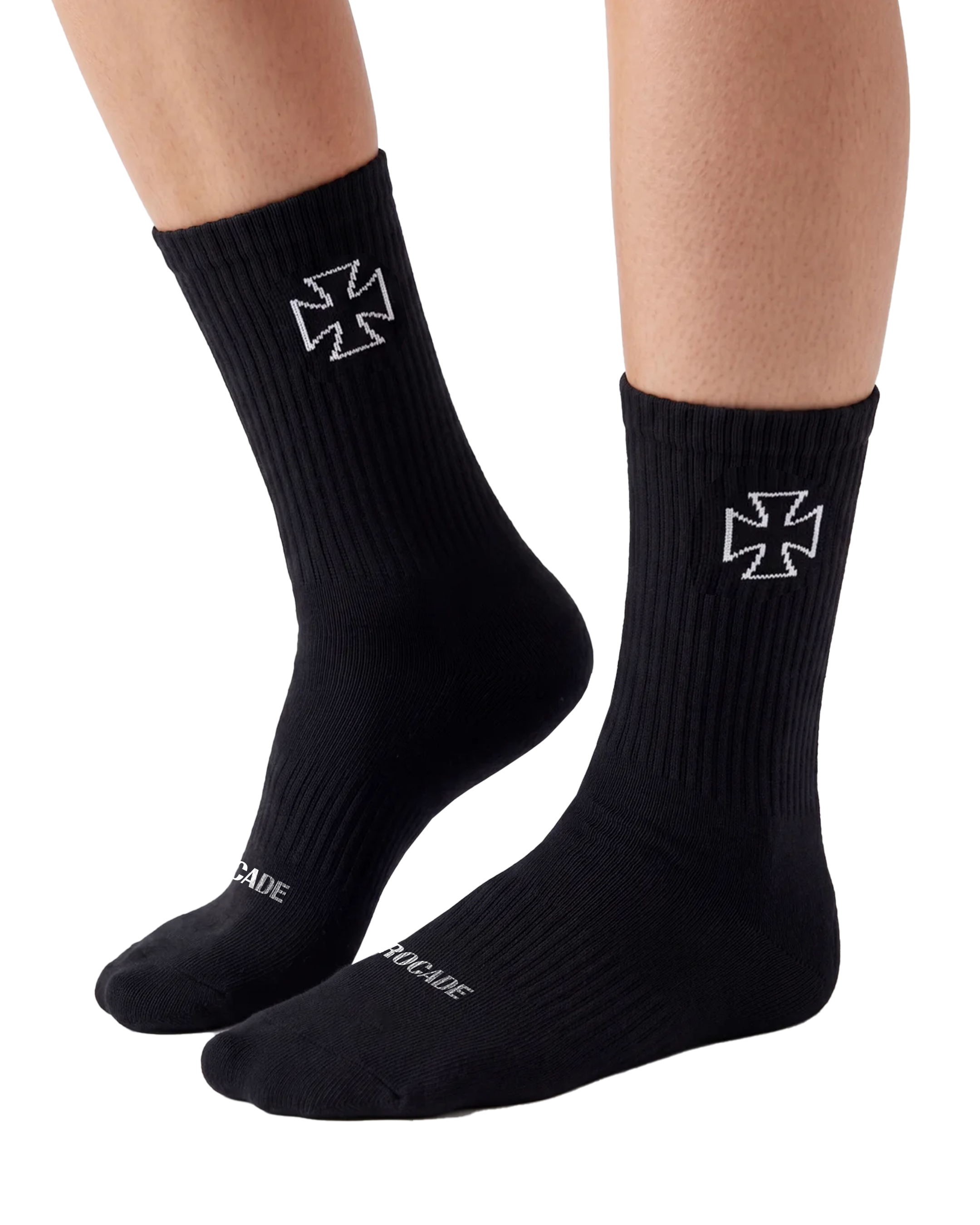 CROSSOVER SOCKS BLACK