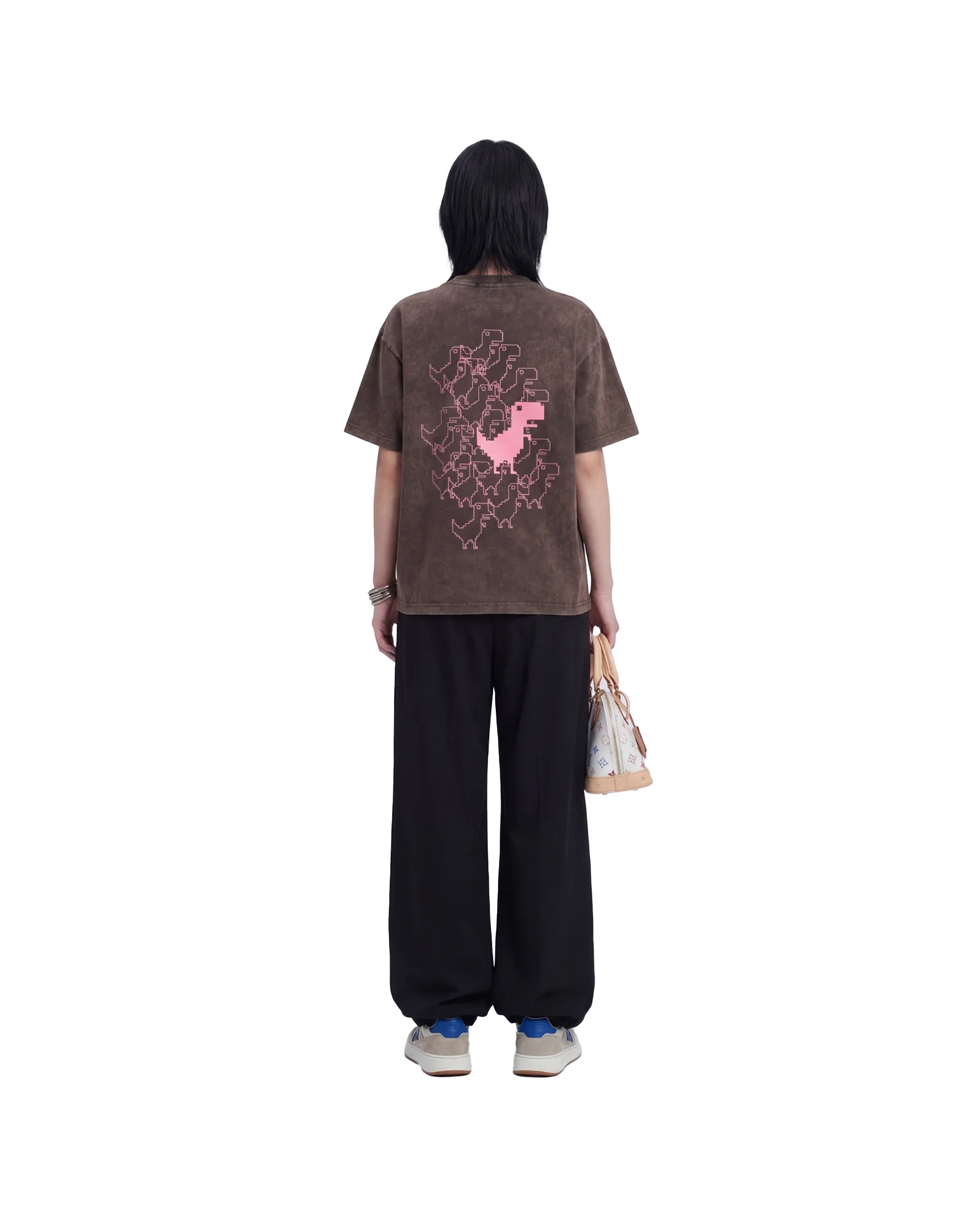 Dino Chrome Tee Brown