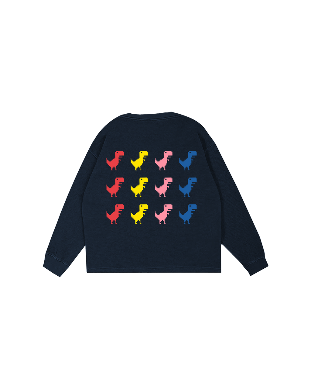 DINO CHROME BLUE SWEATSHIRT