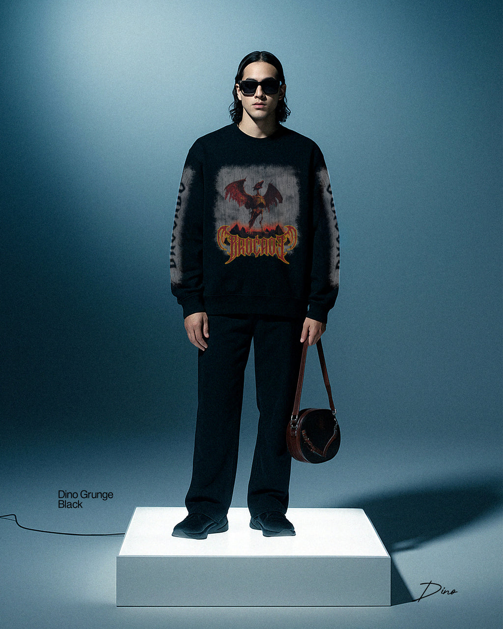 DINO GRUNGE (BLACK)