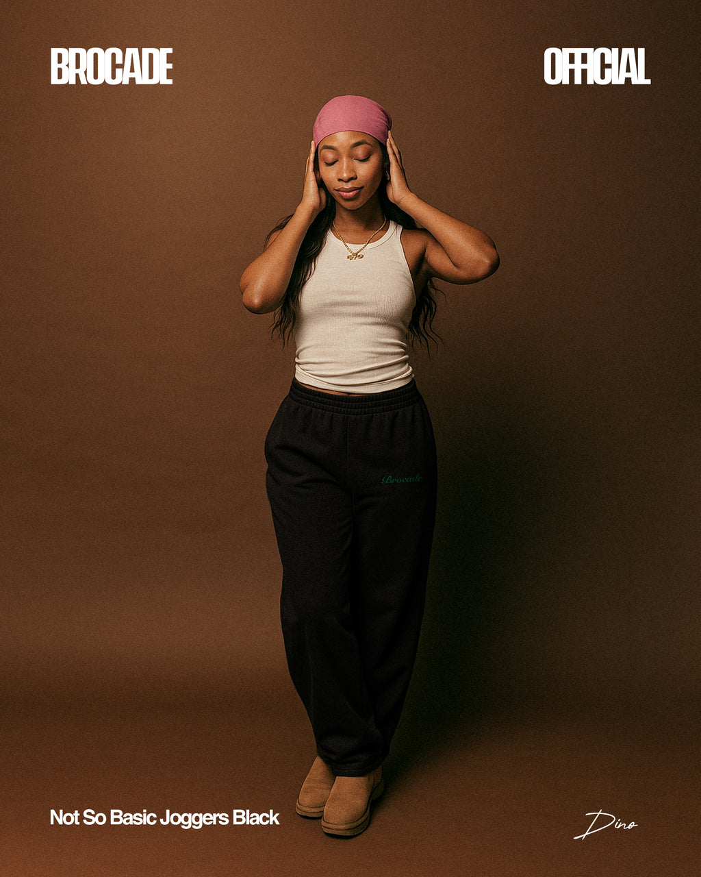 GREEN MONO TROUSER (BLACK)