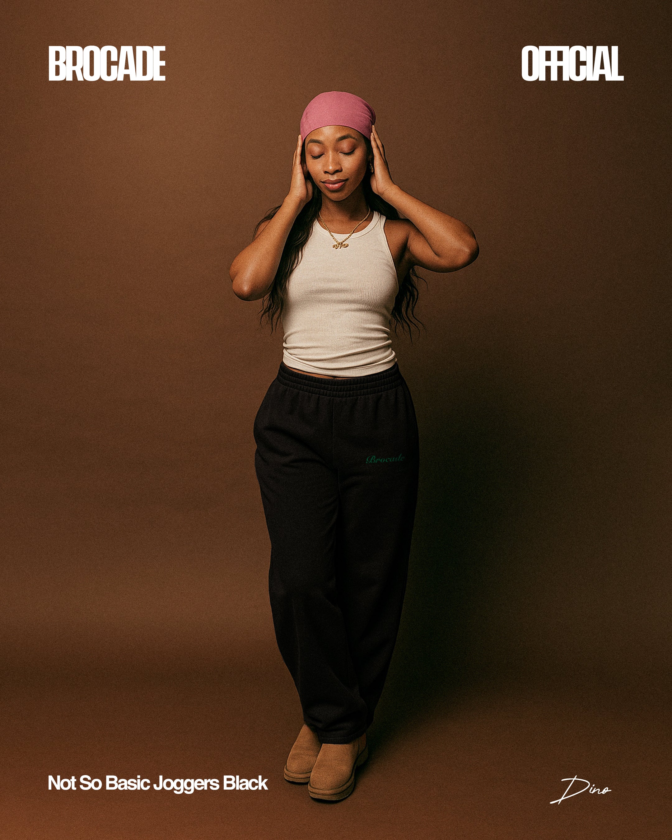 GREEN MONO TROUSER (BLACK)