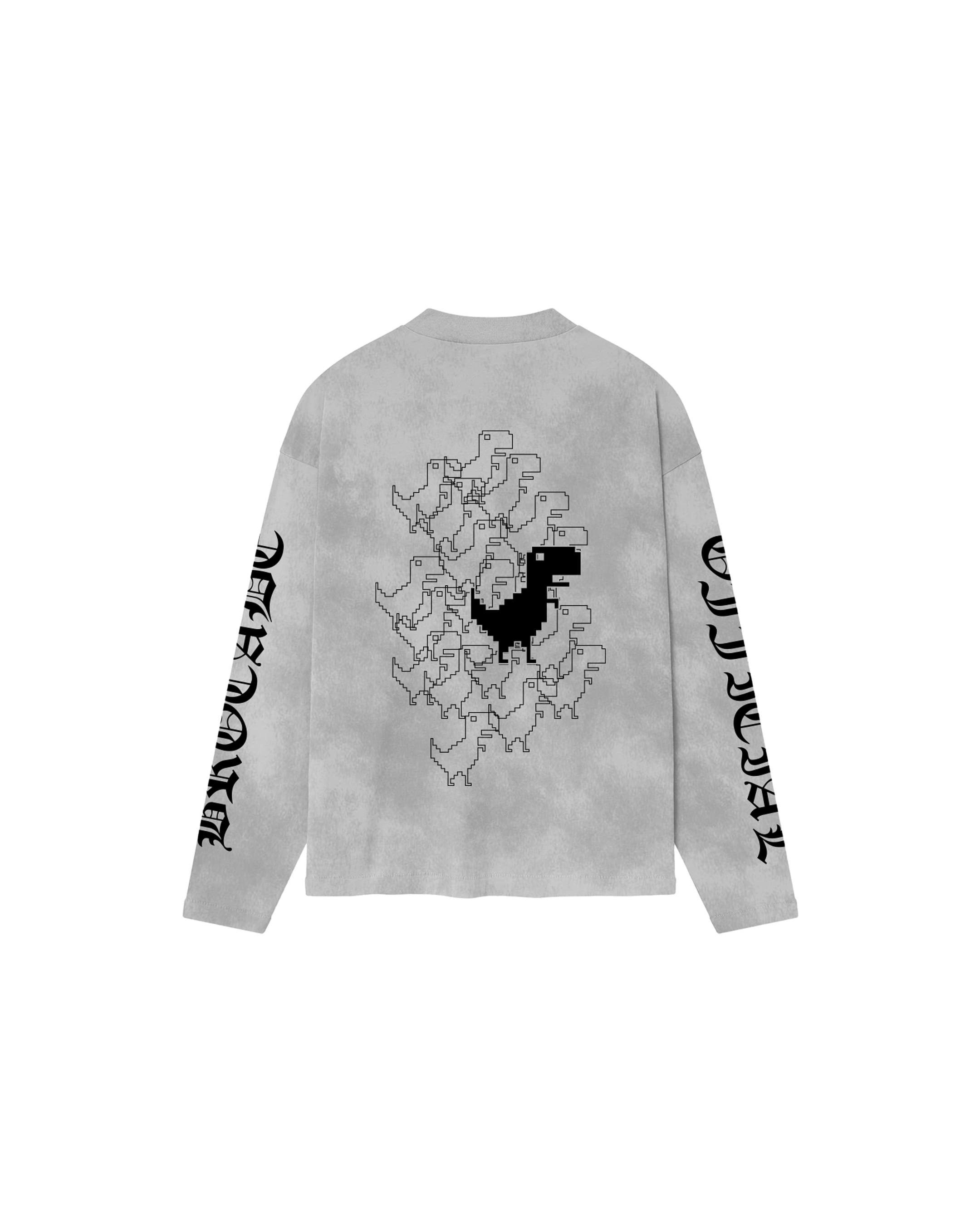 Dino Chrome Longsleeve White