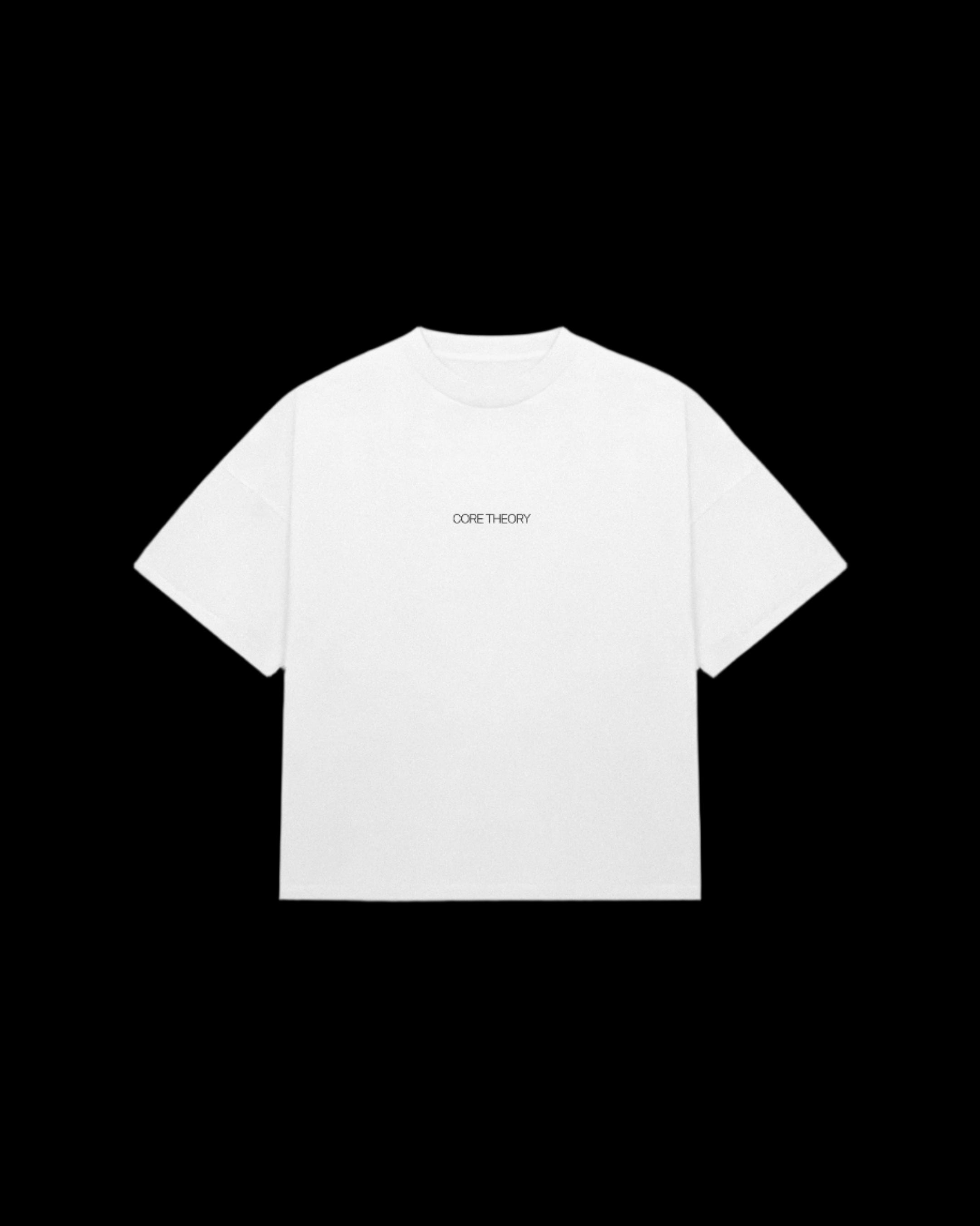 CORE THEORY WHITE BASIC TEE