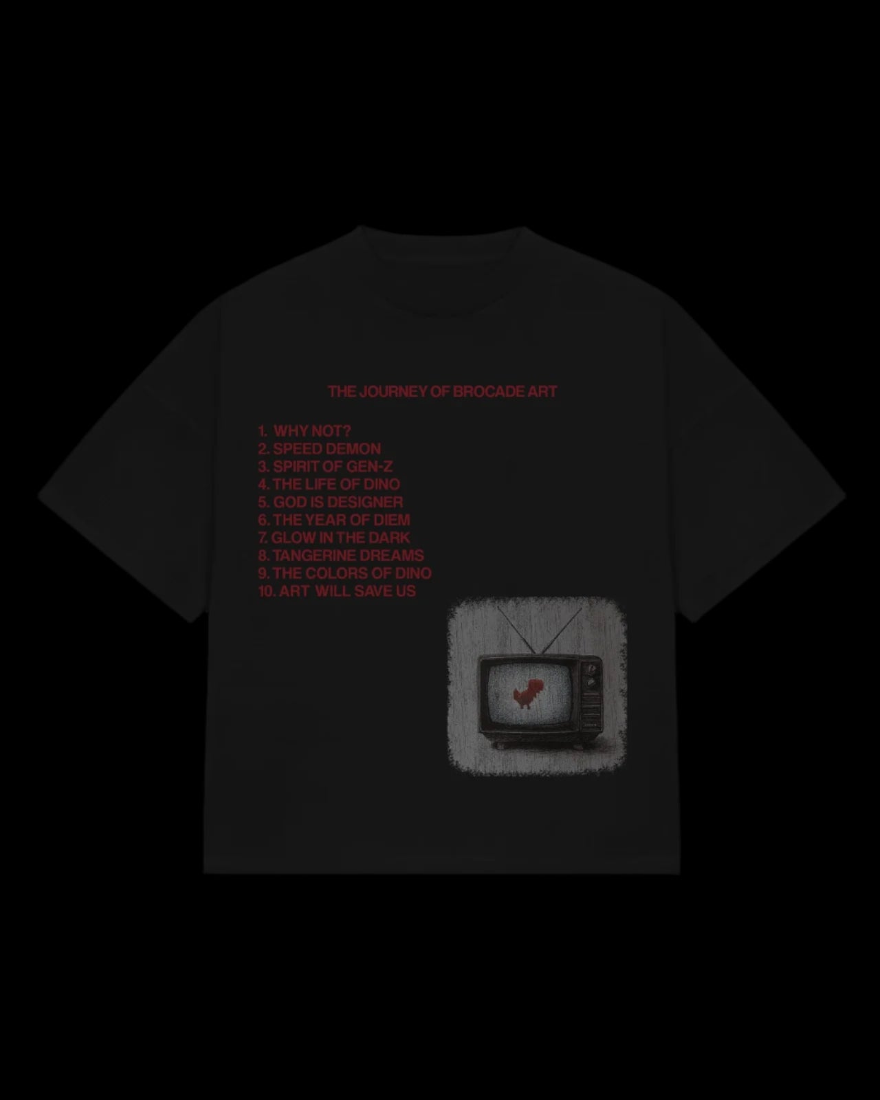 JOURNEY OF BROCADE TEE