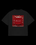 "BROCADE SAFE TEE" - BLACK