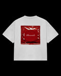 "BROCADE SAFE TEE" - WHITE