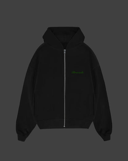 NOT SO BASIC ZIPUP BLACK