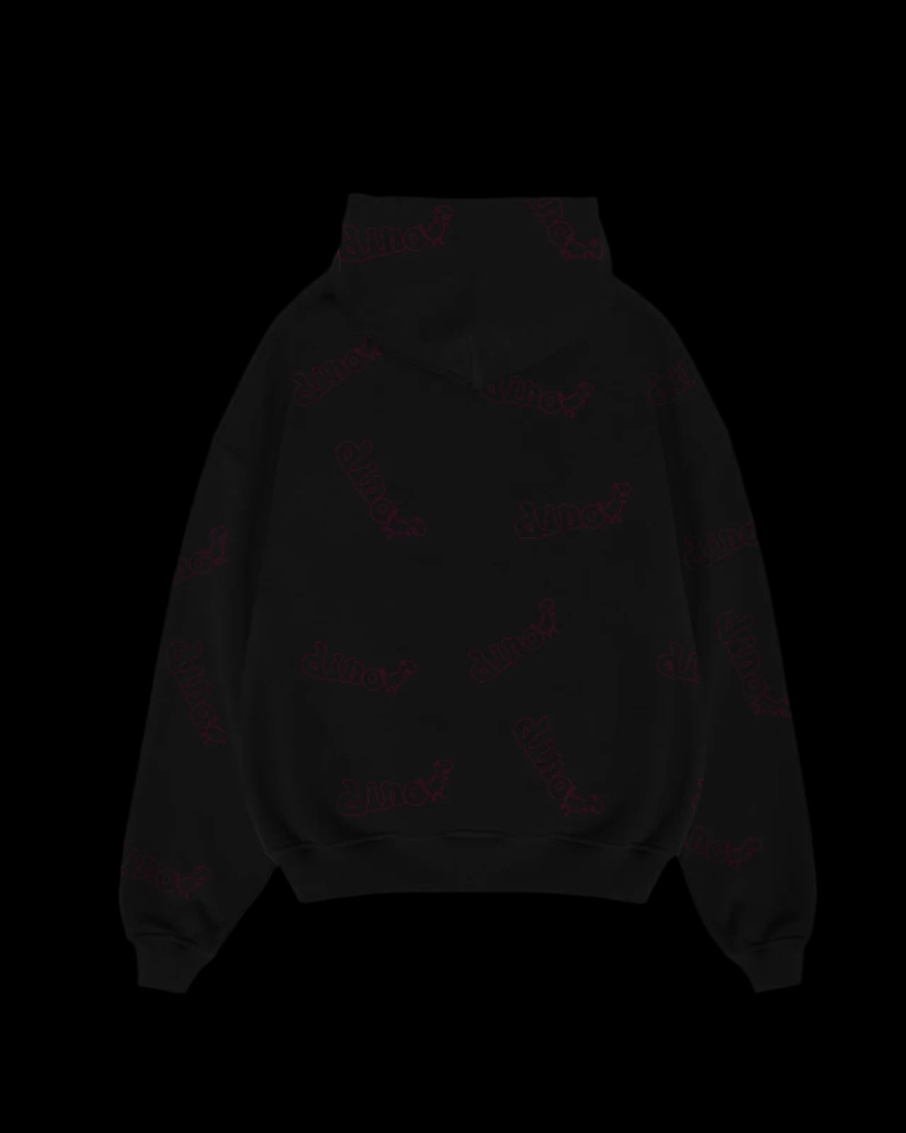 DINO DOODLE ZIPUP HOODIE
