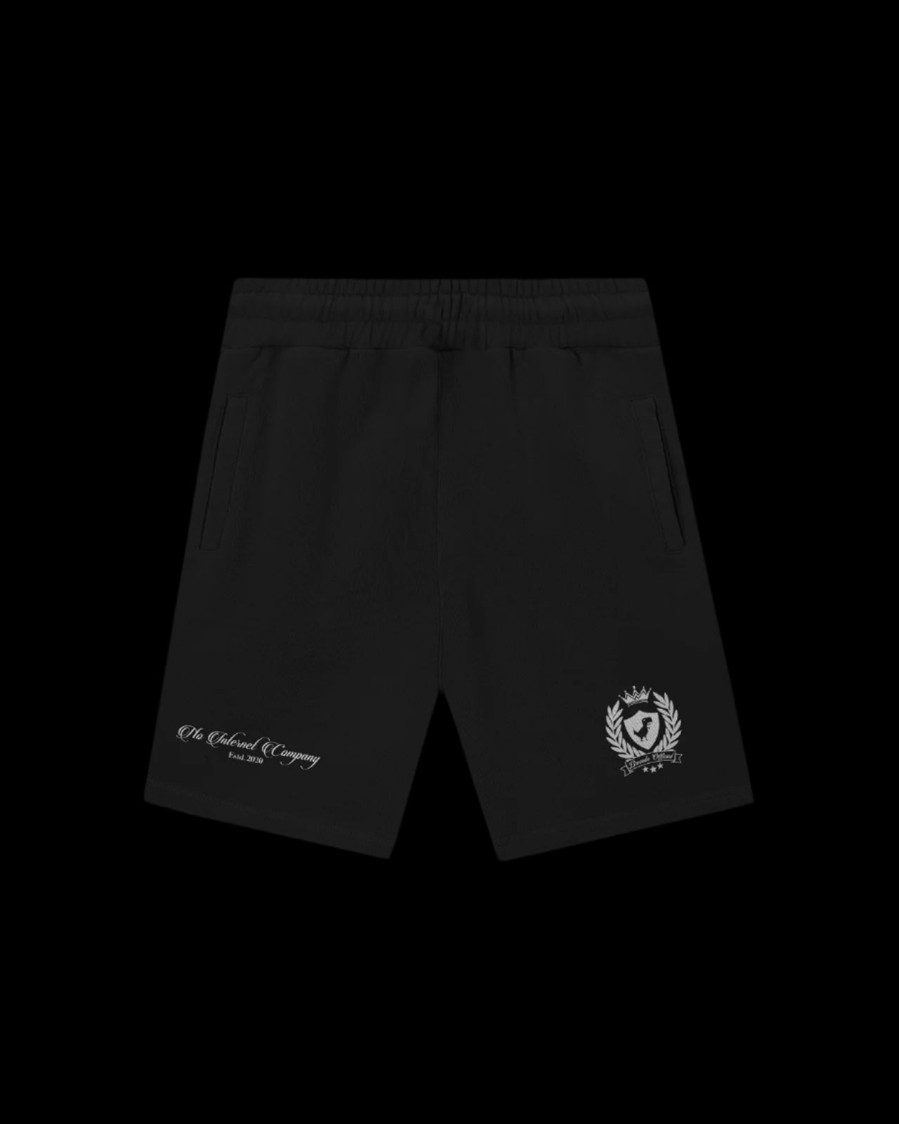 CREST SHORTS (BLACK)