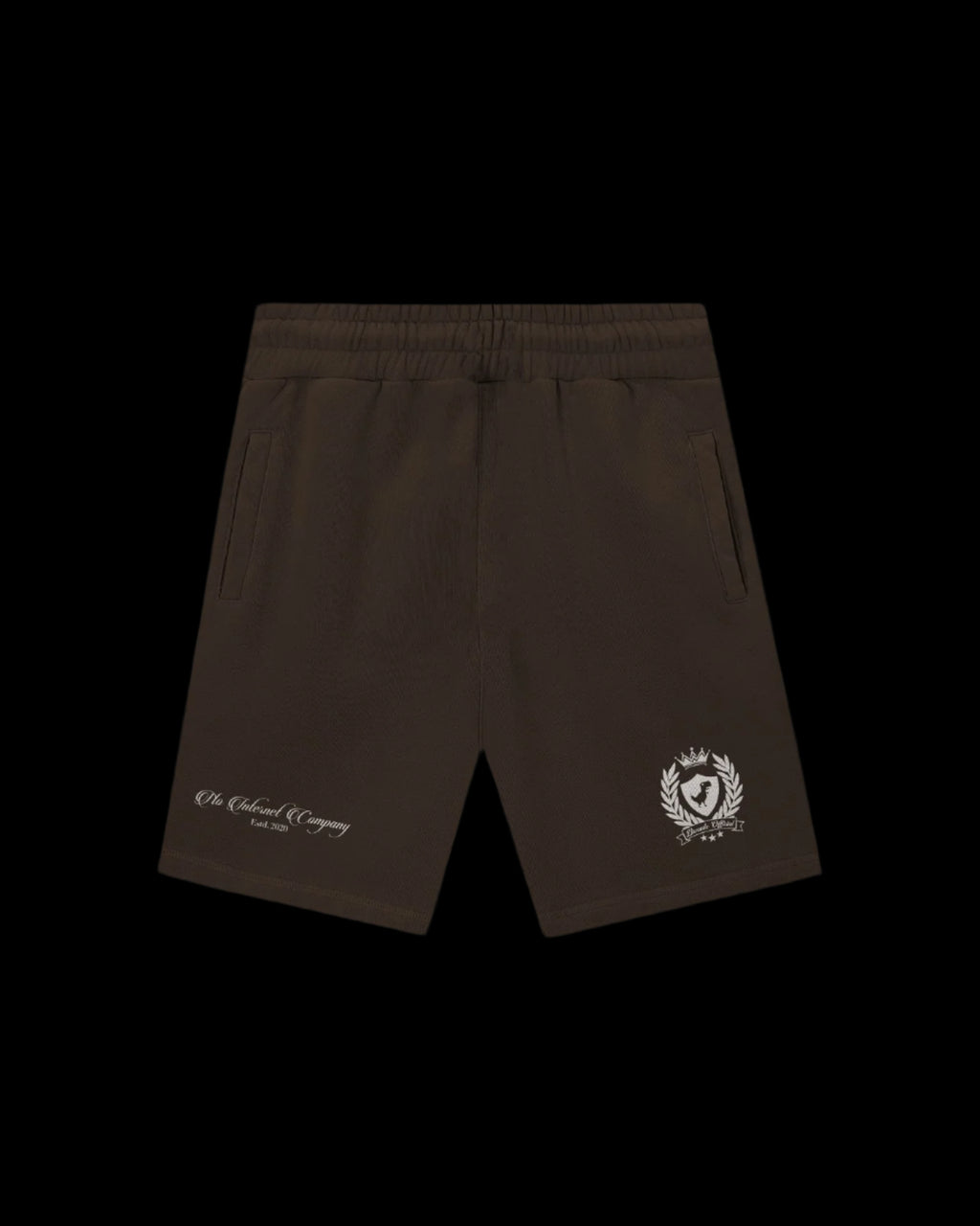 CREST SHORTS (BROWN)