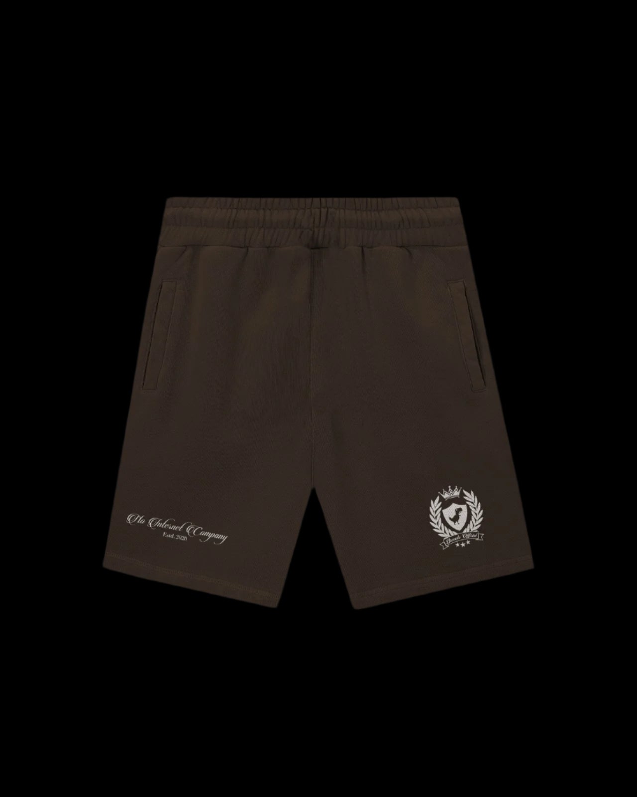 CREST SHORTS (BROWN)