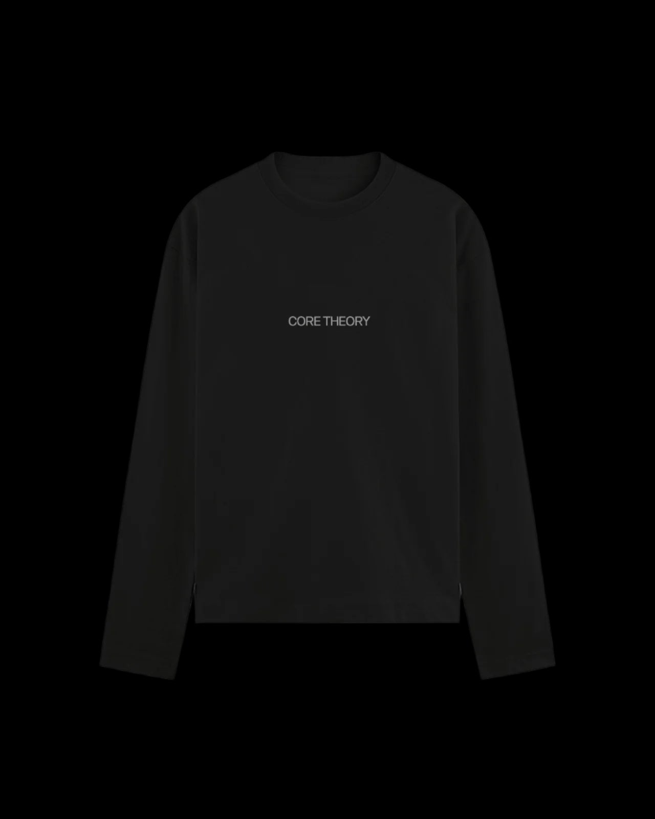 CORE THEORY BLACK SWEATSHIRT