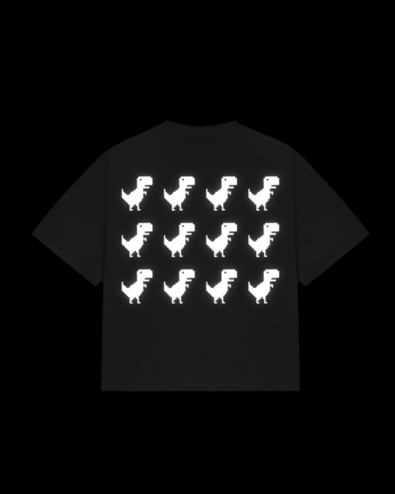 DINO EXCLUSIVE TEE BLACK REFLECTIVE