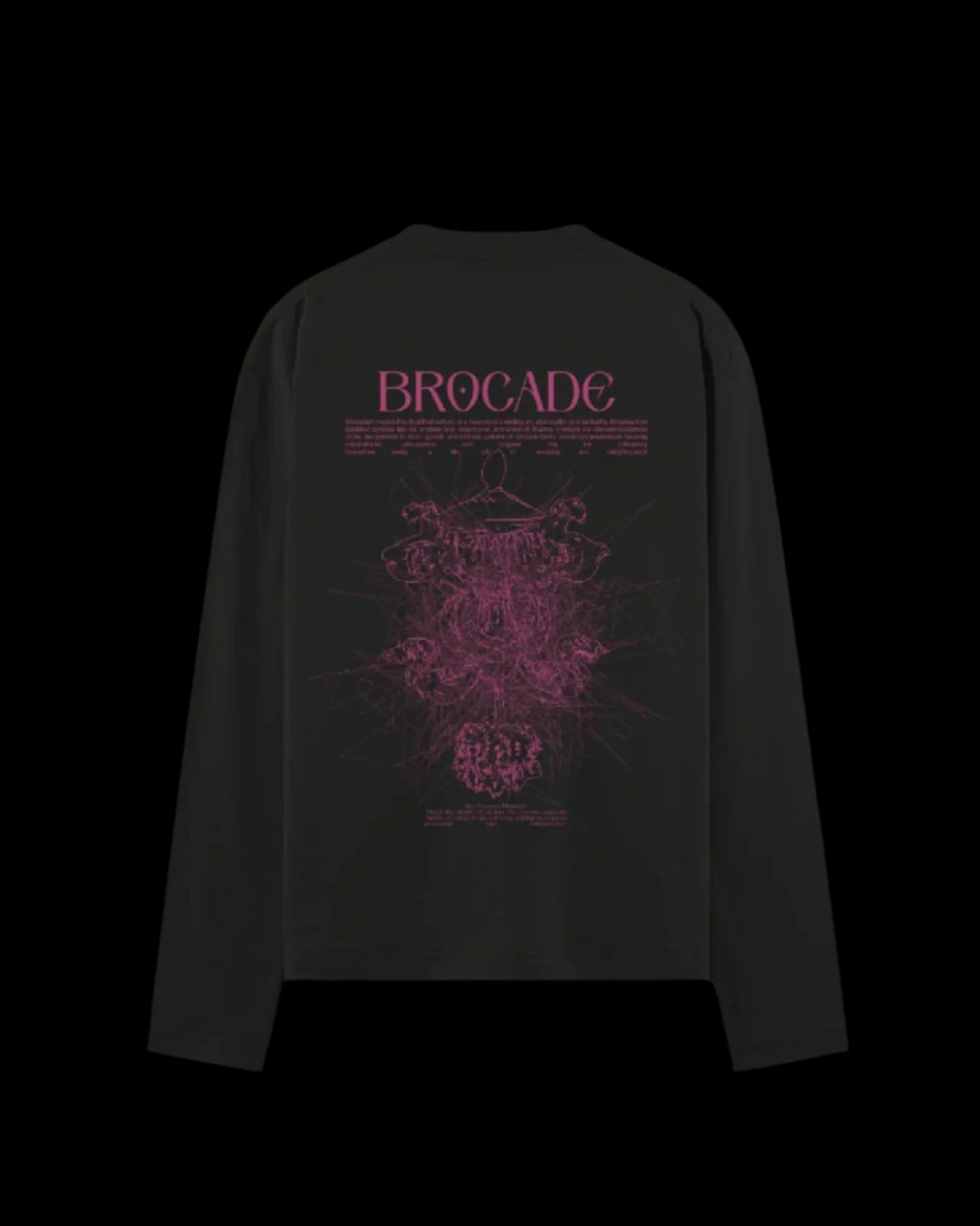 BROCADEISM PINK SWEATSHIRT