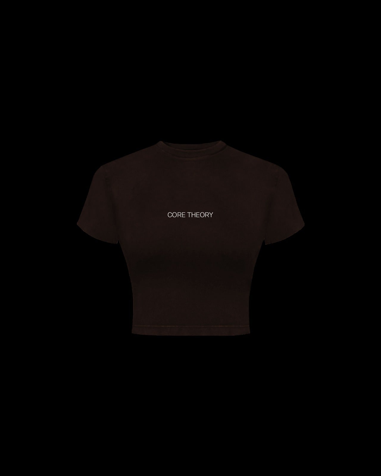 CORE THEORY ELEMENT CROP HALF (BROWN)