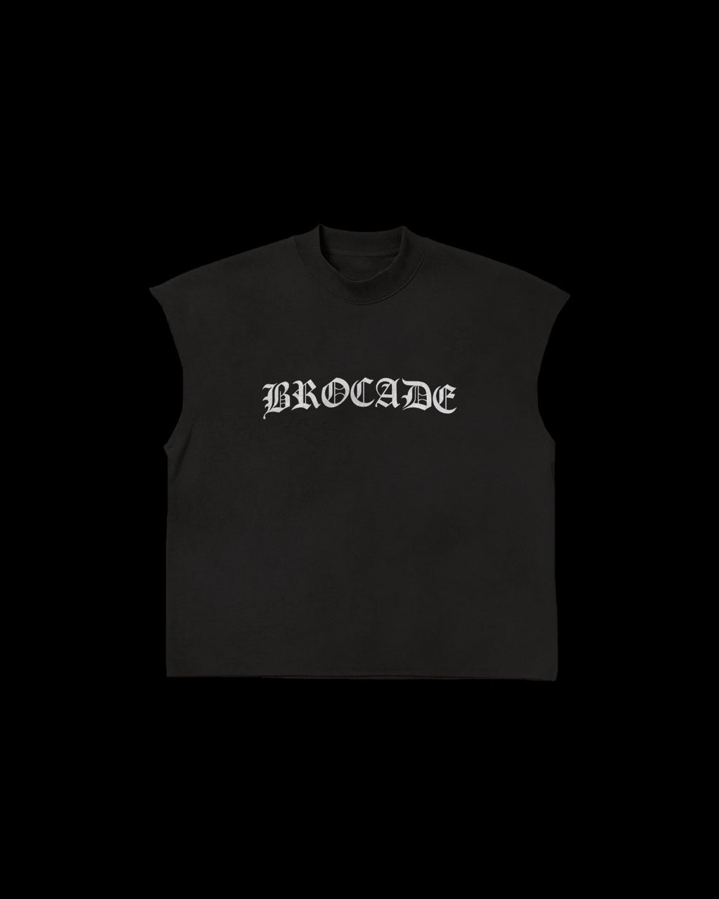 CURL UP TEE (BLACK)