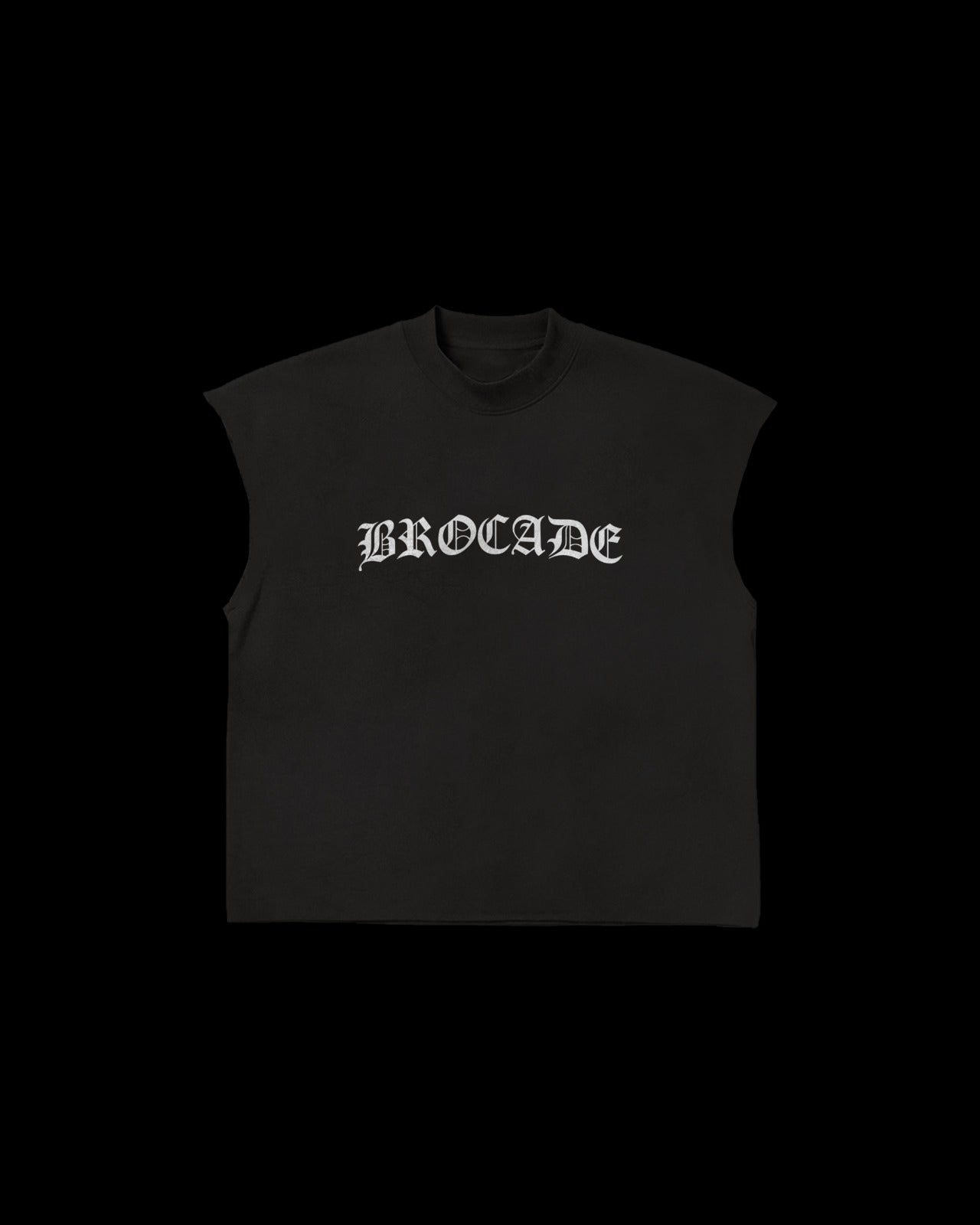 CURL UP TEE (BLACK)