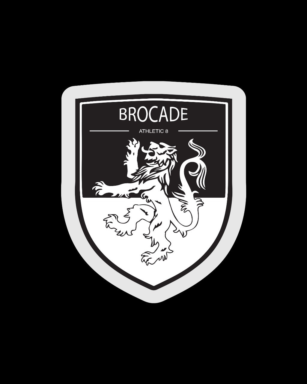 ATHLETIC LOGO STICKER