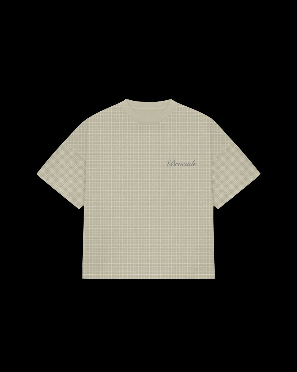 WAFFLE BASIC TEE (WHITE)