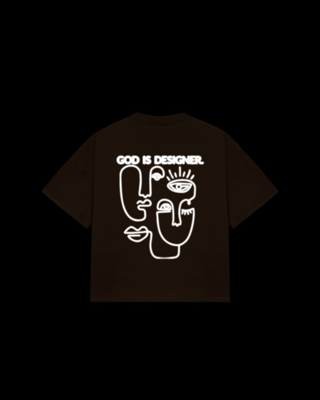 GOD IS DESIGNER (BROWN)