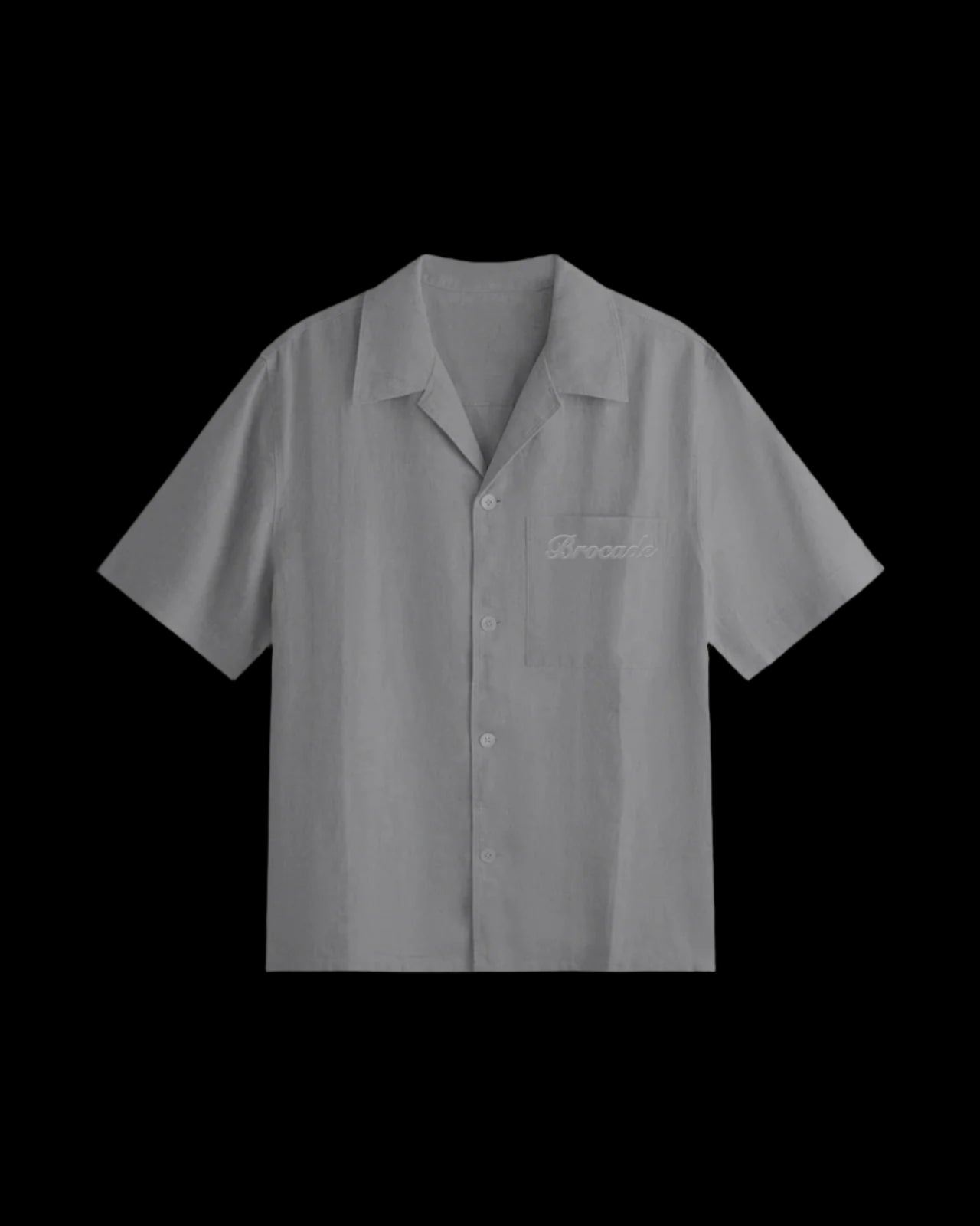 DAMASK SHIRT (DARK  GREY)