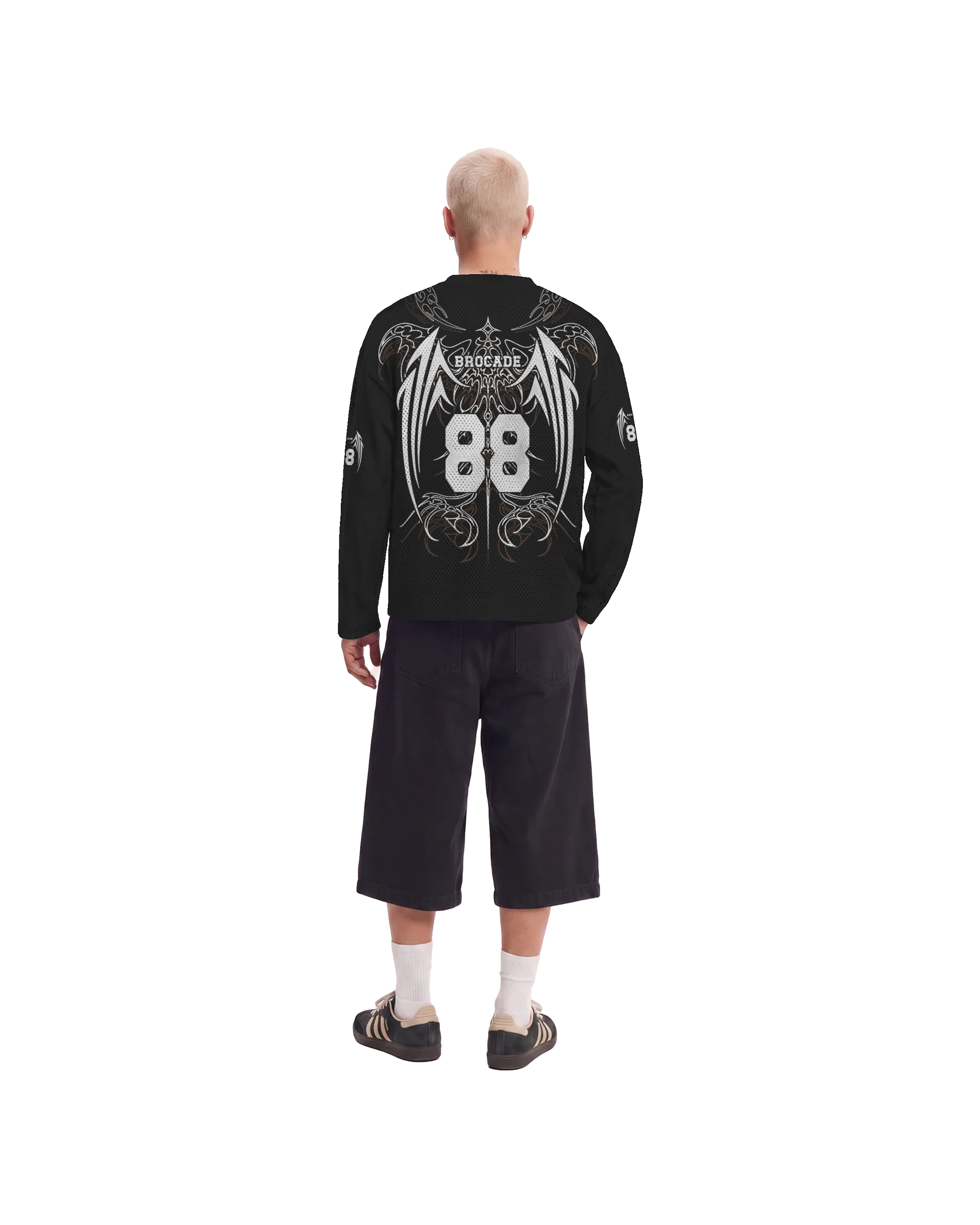 Y2K RACER JERSEY WHITE