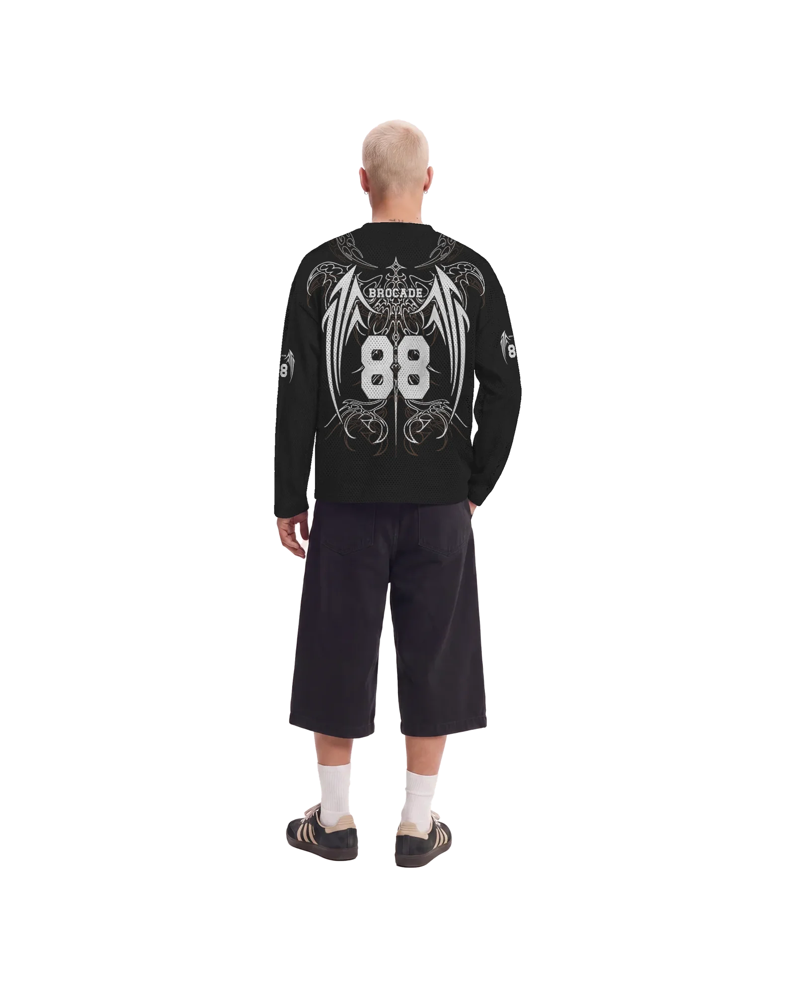 Y2K RACER JERSEY WHITE