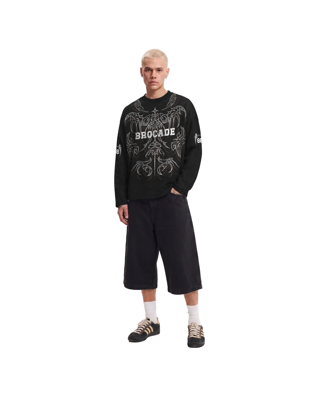 Y2K RACER JERSEY WHITE