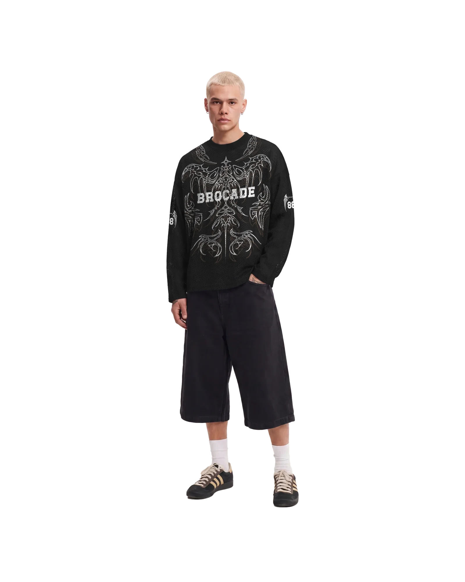 Y2K RACER JERSEY WHITE
