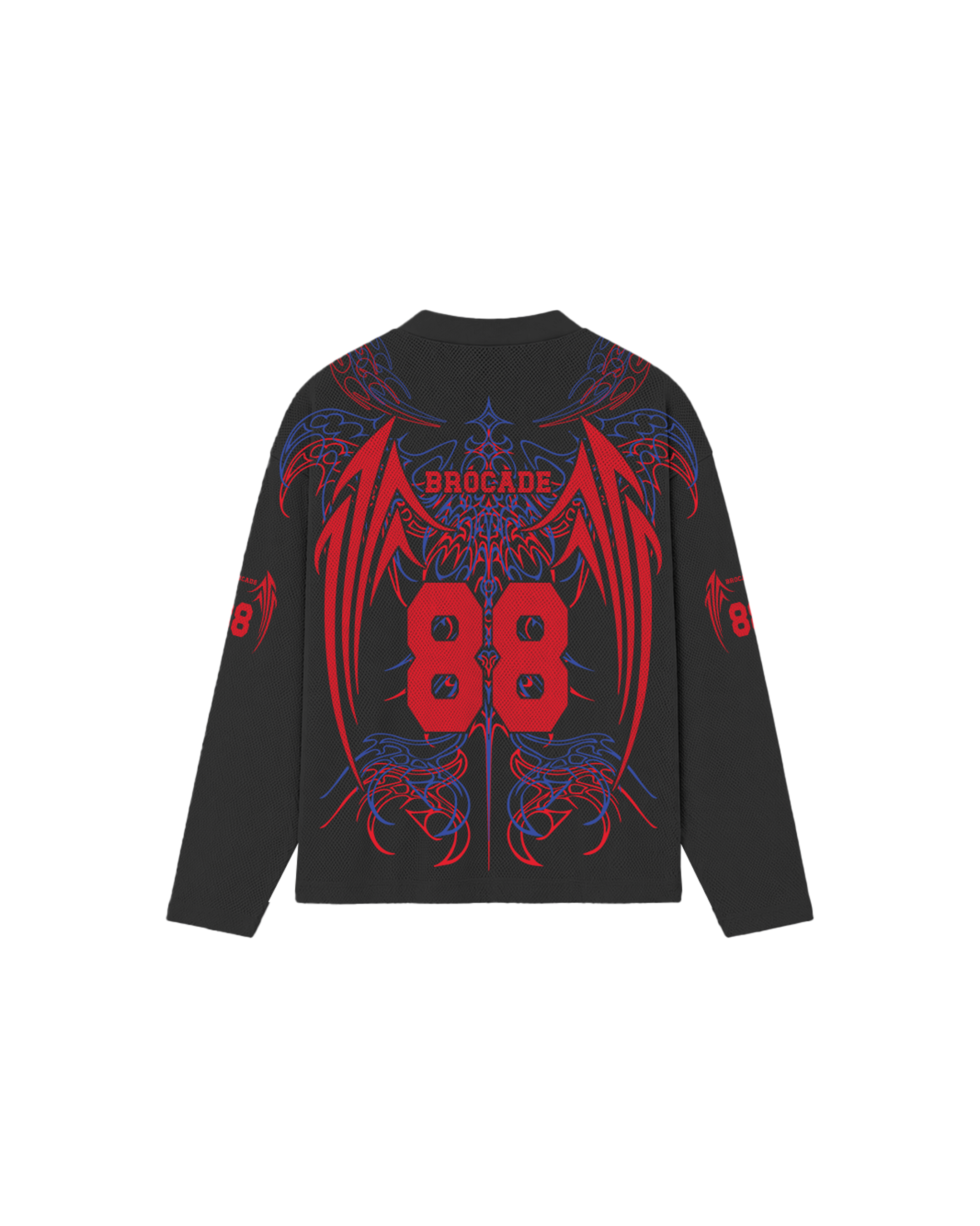 Y2K RACER JERSEY RED