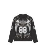 Y2K RACER JERSEY WHITE