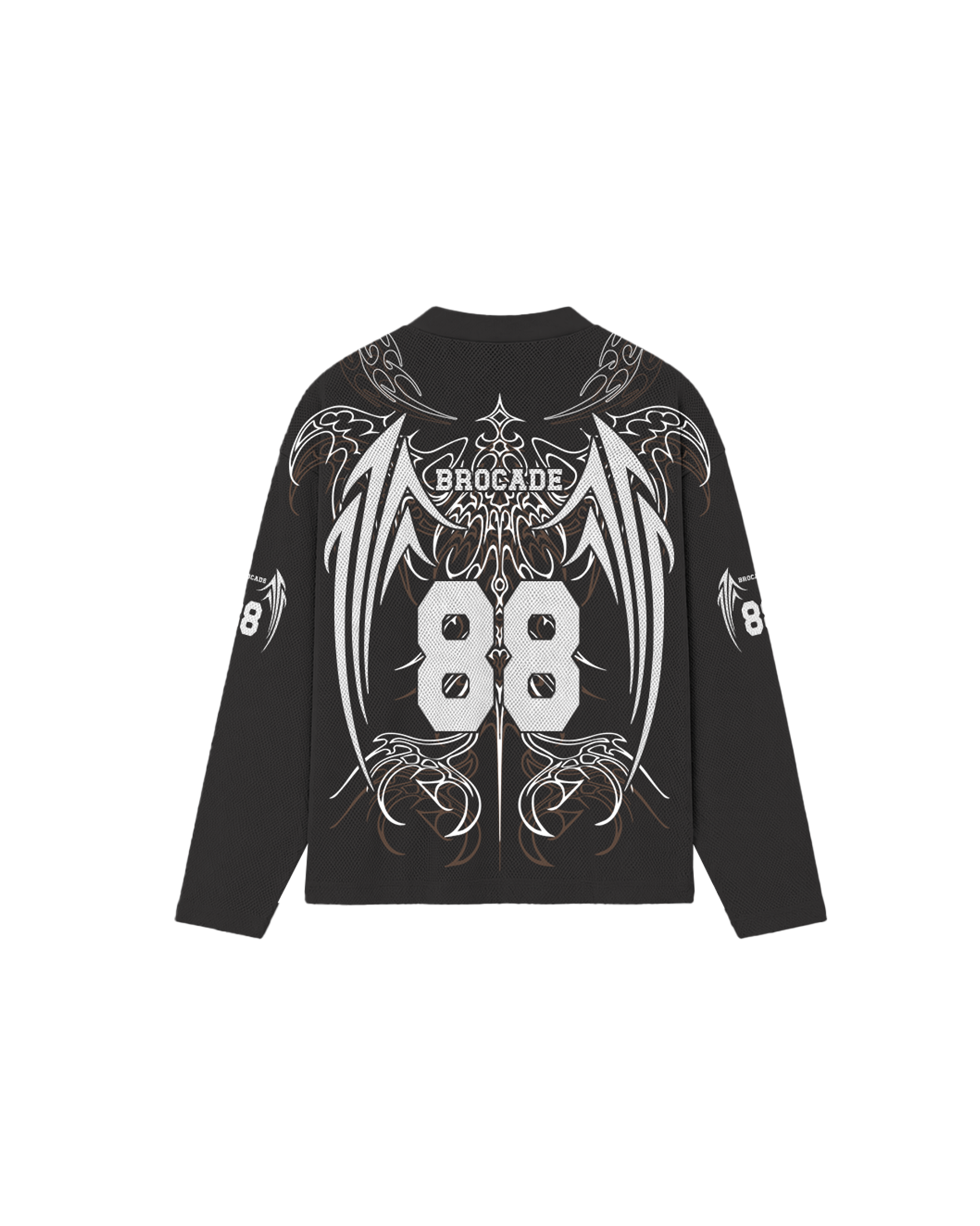 Y2K RACER JERSEY WHITE