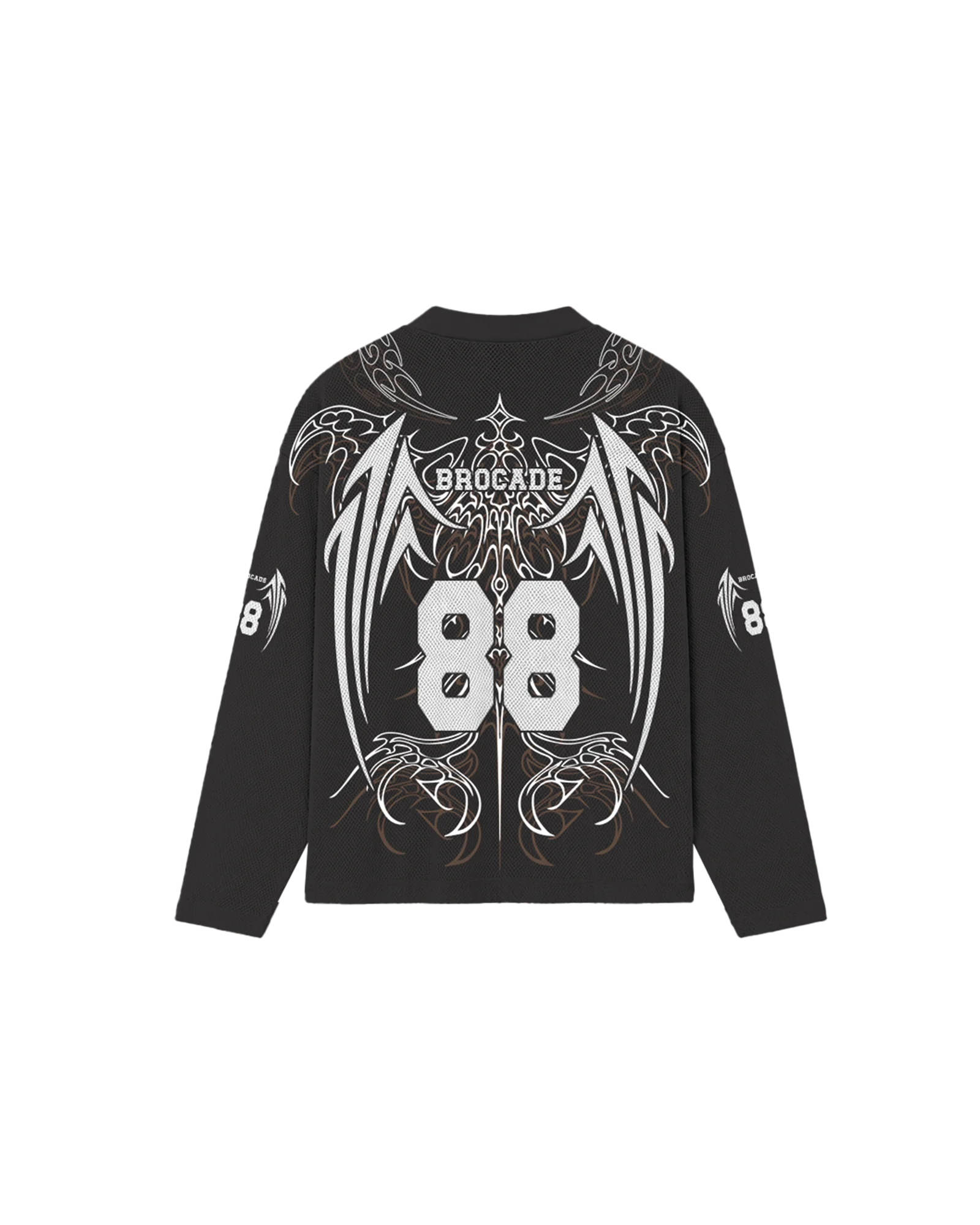 Y2K RACER JERSEY WHITE