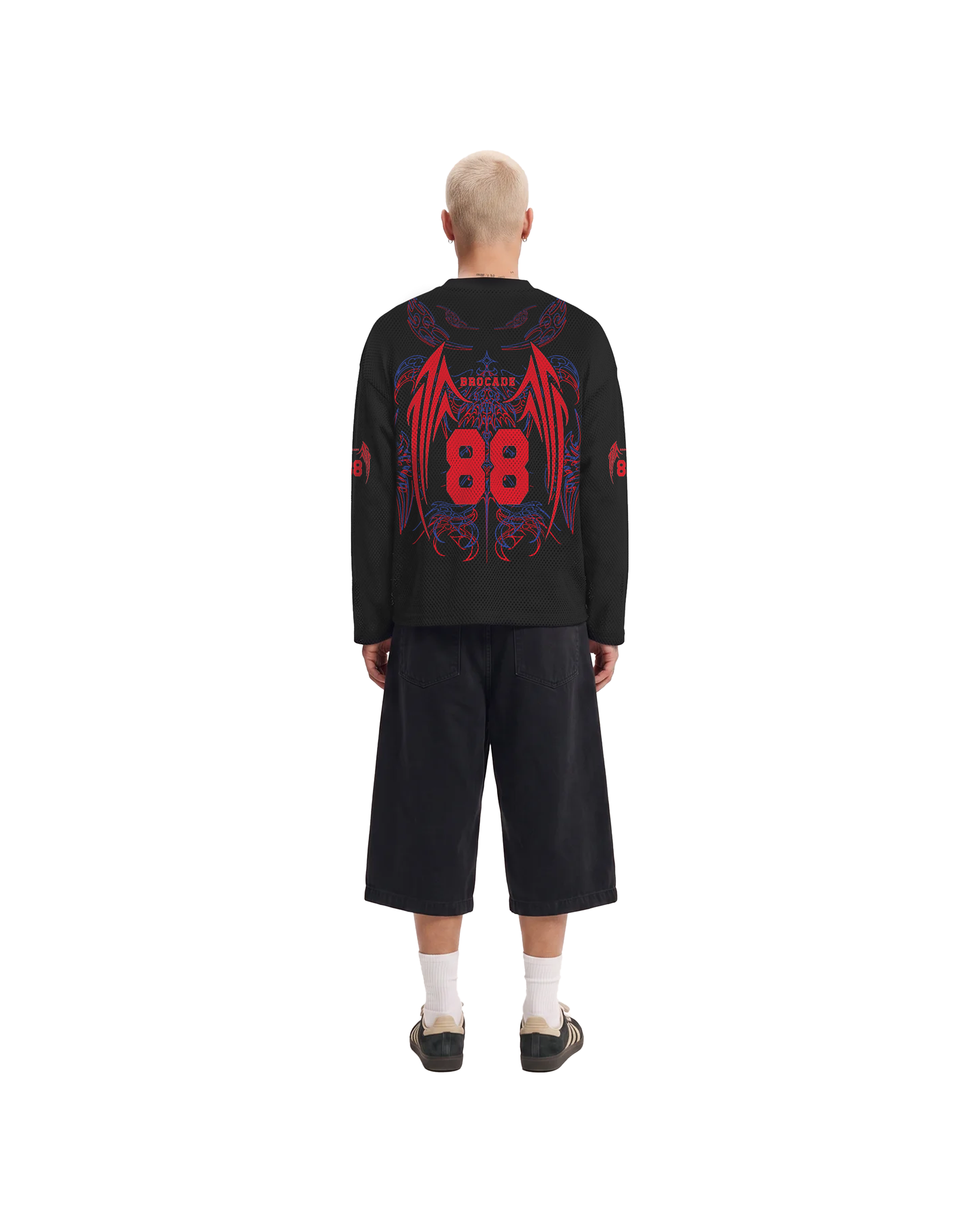Y2K RACER JERSEY RED
