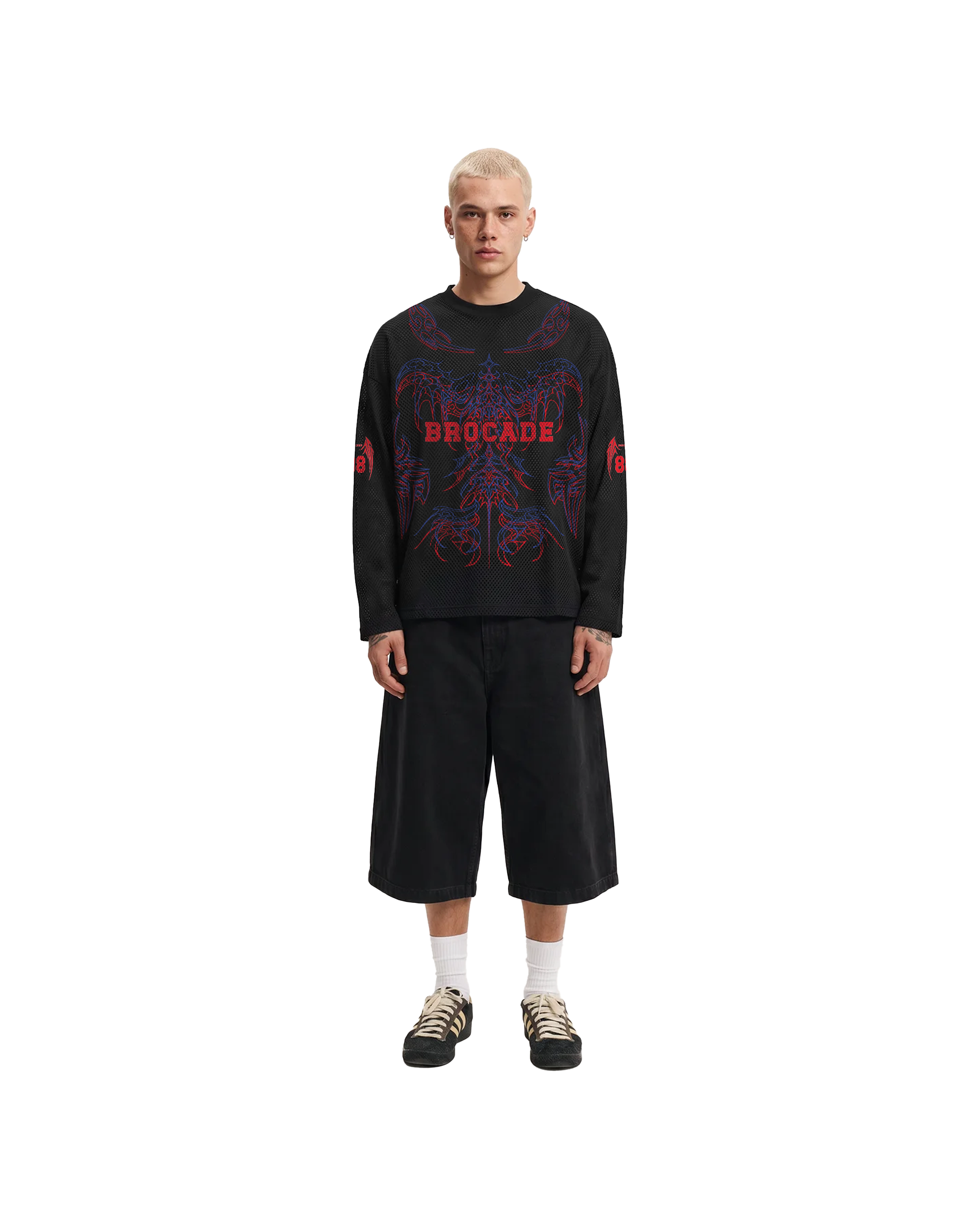 Y2K RACER JERSEY RED