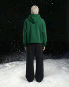 Velvet brocade pullover