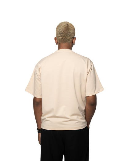 Beige Basic Tee