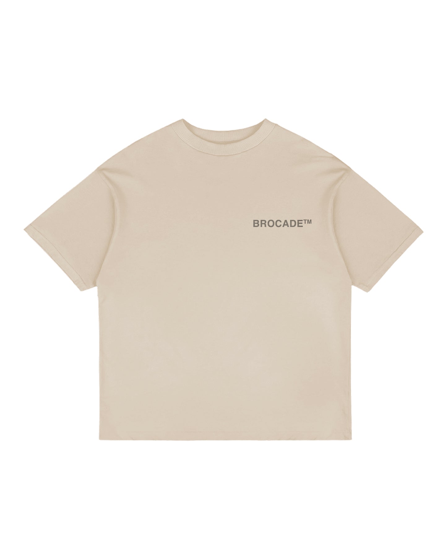 Beige Basic Tee