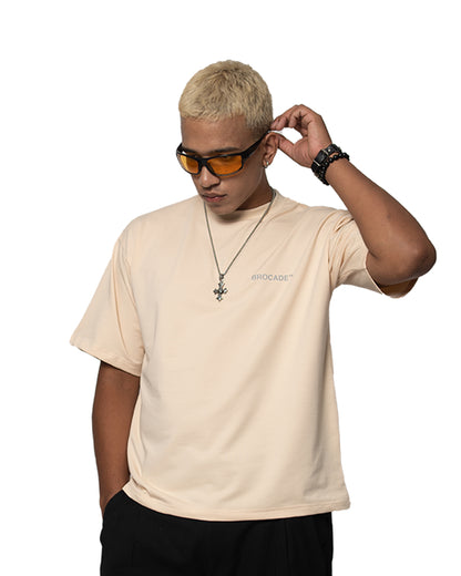 Beige Basic Tee